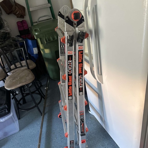 Little Giant Velocity 17 ft. H Aluminum Telescoping Multi-Position Ladder - Picture 1 of 3